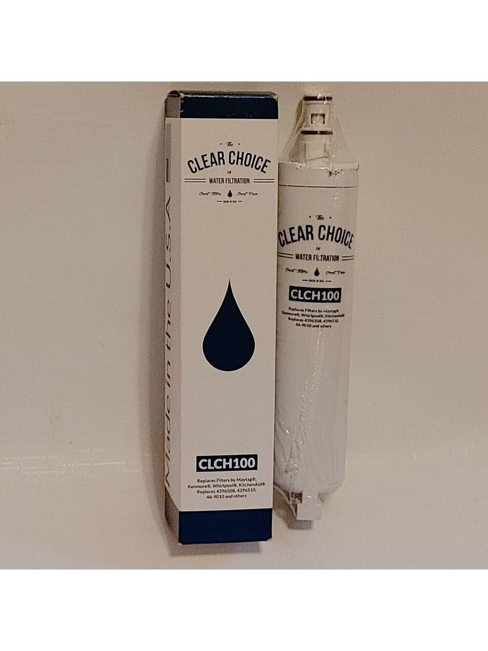 Clear Choice Water Filtration CLCH100 Filter Maytag Kenmore Whirlpool New Sealed